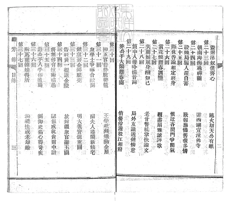 891 繪芳錄八十回　光緒四年序上海申報館排印本