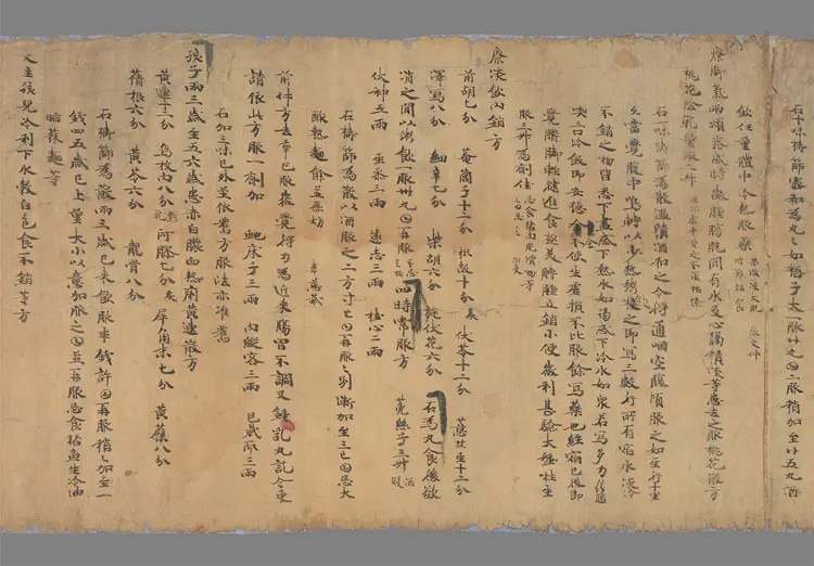 敦煌医方书 敦煌医方书