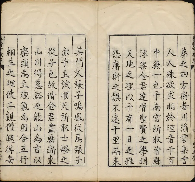 地理参赞玄机仙婆集.12卷.明张鸣凤编集.张希尧参补.明万历崇正堂刊本