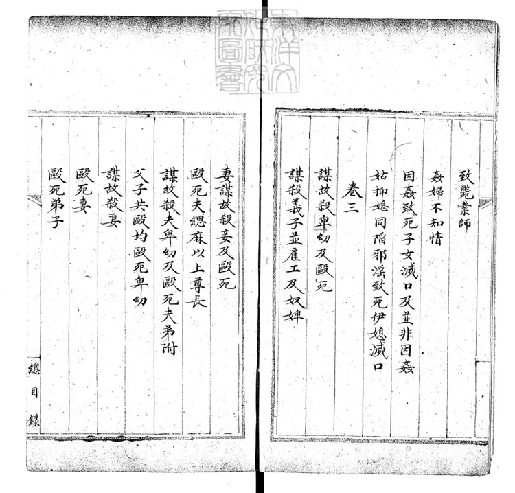 222 秋審實緩比較成案十六卷　鈔本