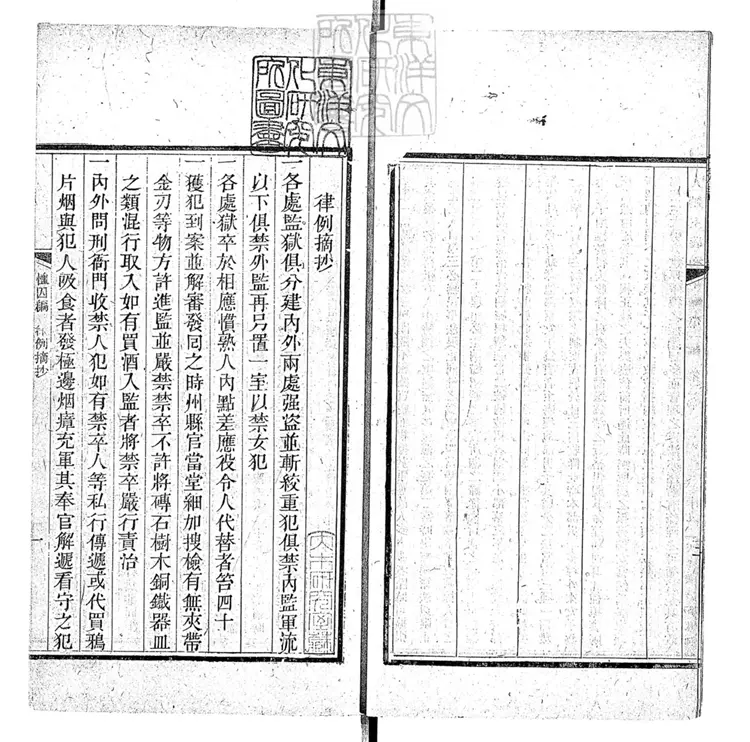 318 恤囚編一卷　光緒十七年序刊本