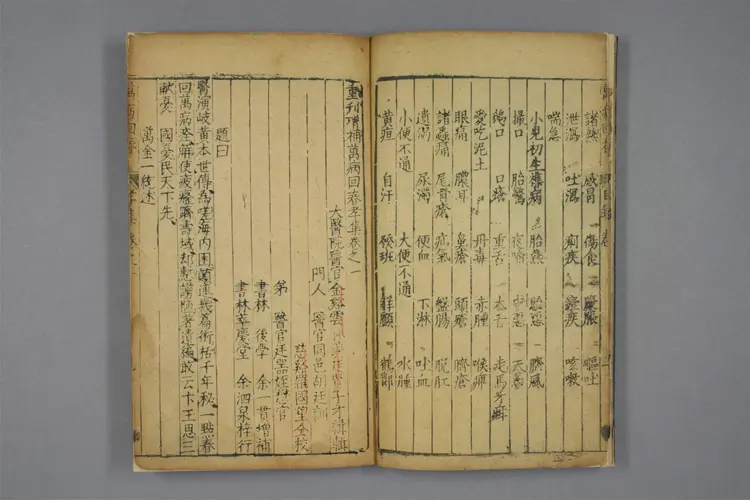 增补万病回春卷一