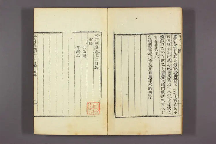 松江集 原,続,別集  鄭{21486a}撰