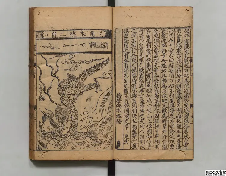 新刊禽遁大全 著者池本理（明）明弘治09年進賢書舎刊本