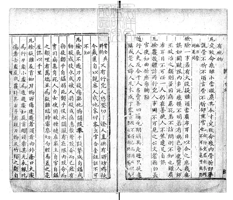 323 平冤錄不分卷　萬曆中重刊本