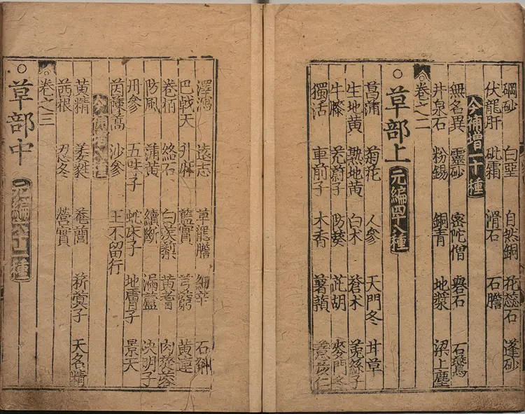 图经节要补增本草歌括.八卷.元.胡仕可.编.明.熊宗立.增补.明成化元年熊氏种德堂刊本 图经节要补增本草歌括.八卷.元.胡仕可.编.明.熊宗立.增补.明成化元年熊氏种德堂刊本