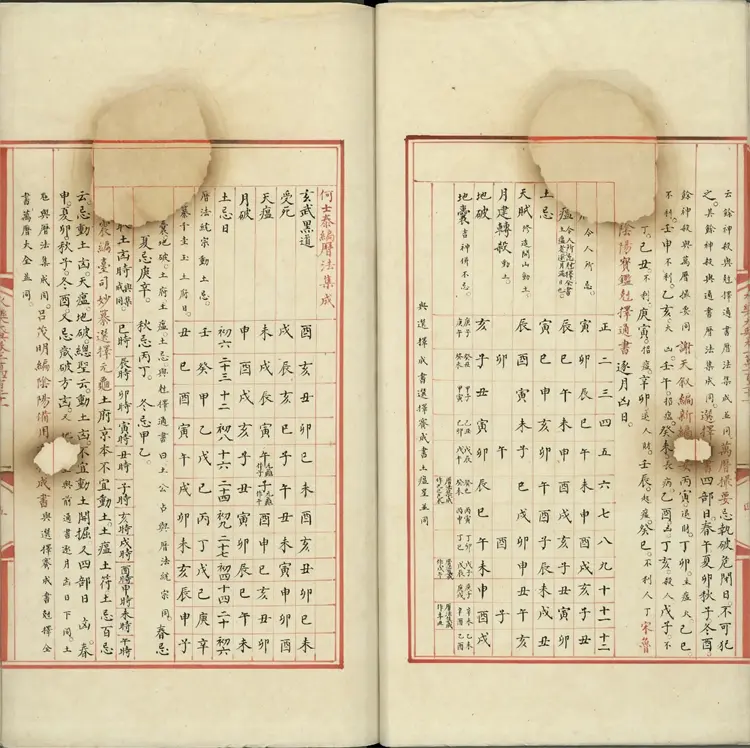 《永乐大典》卷20121至20122日字明嘉靖隆庆间内府重写本