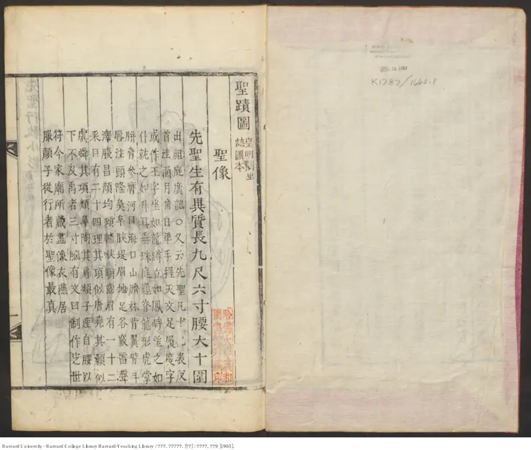 《先聖闕里圖》鄭殷采編 1859年 出版商 韓國 京鄉約所（西元1905年）