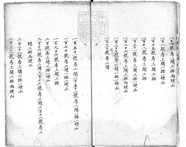 347 正藍旗兵房做法不分卷　清鈔本