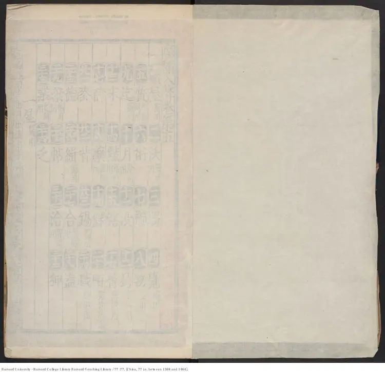 《廣韻》【明】佚名 明初刊本