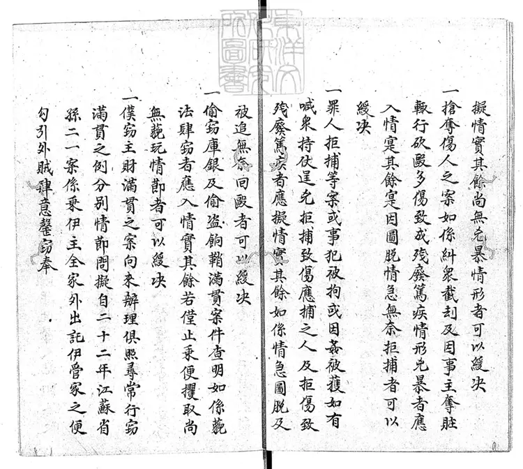 256 [秋審總例不分卷]條例一卷　鈔本