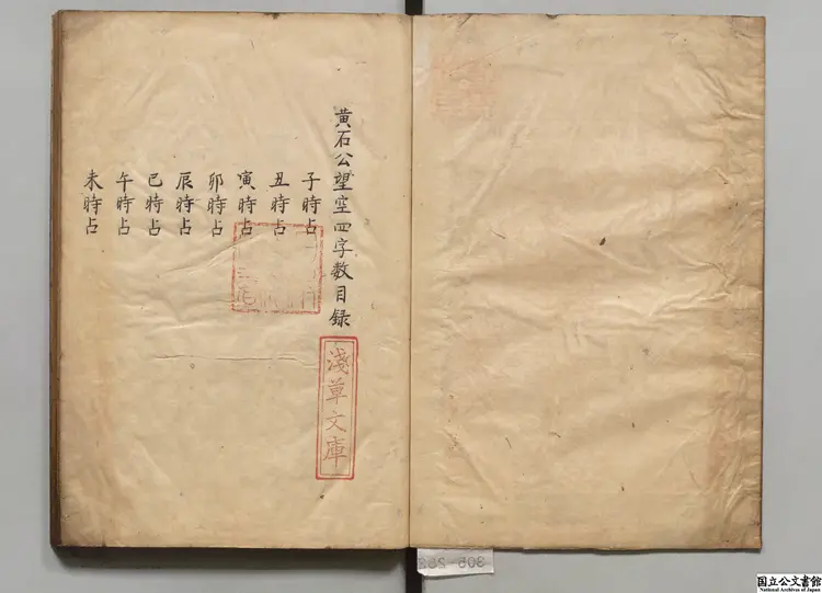 黄石公望空四字数 校訂者周履靖(明)江戸初写本 黄石公望空四字数 校訂者周履靖(明)江戸初写本