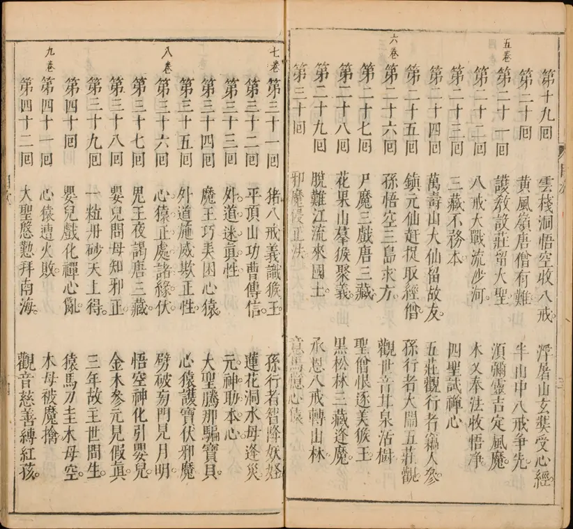 新刻增补批评全像西游记