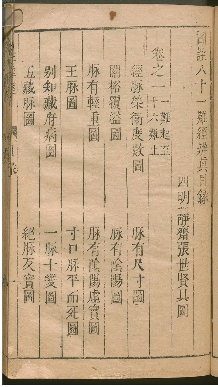 图注八十一难经辨眞