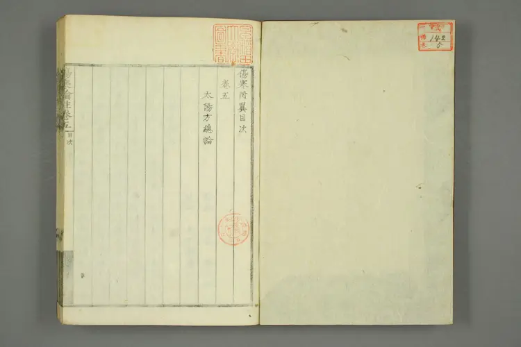 伤寒论注来苏集卷五