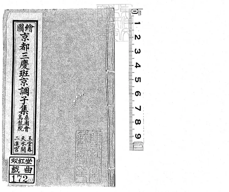 746 繪圖京都三慶班京調十二集 上海集成圖書公司石印本 746 繪圖京都三慶班京調十二集 上海集成圖書公司石印本