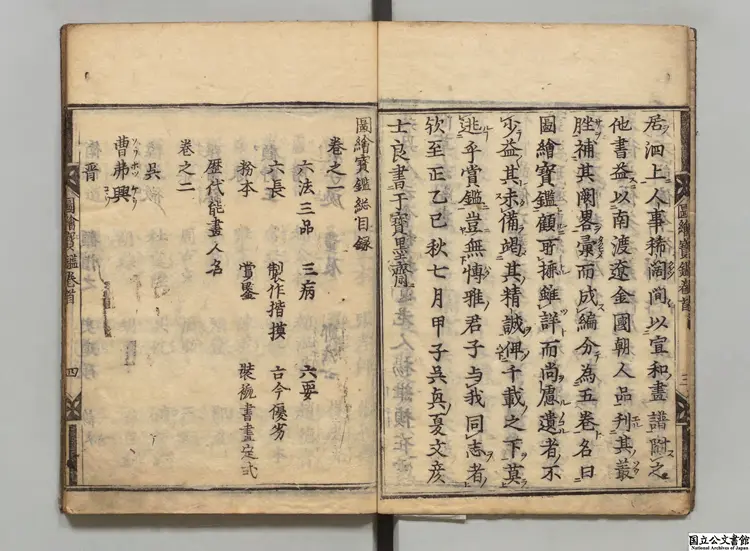 図絵宝鑑甲 著者夏文彦(元)/著者韓昂(明)江戸刊本 図絵宝鑑甲 著者夏文彦(元)/著者韓昂(明)江戸刊本