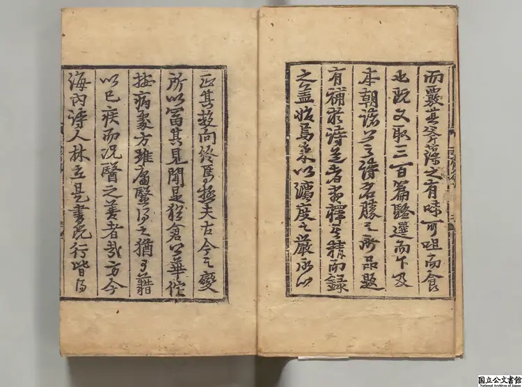 詩人玉屑 著者魏慶之(宋)朝鮮刊本0228 詩人玉屑 著者魏慶之(宋)朝鮮刊本0228