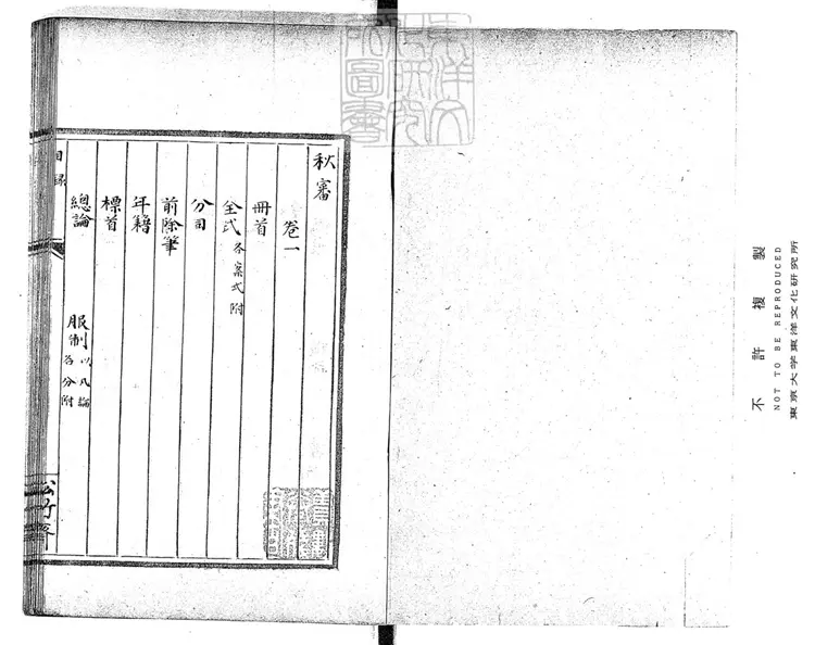 266 秋審四卷 光緒中鈔本 266 秋審四卷 光緒中鈔本