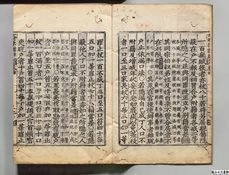 大明律講解 訓点者荻生北渓 朝鮮刊本