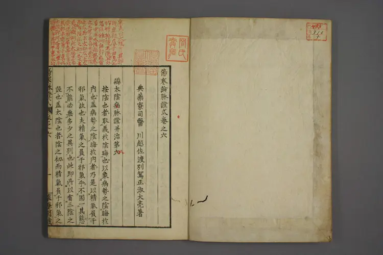 伤寒论脉证式卷六卷七