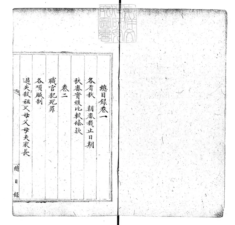 222 秋審實緩比較成案十六卷　鈔本