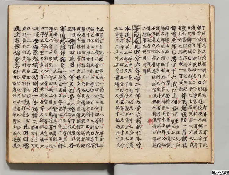 大典会通 選者趙斗淳（朝鮮）朝鮮写本