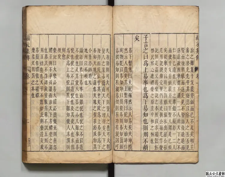 緇衣集伝 著者黄道周（明）明崇禎刊本