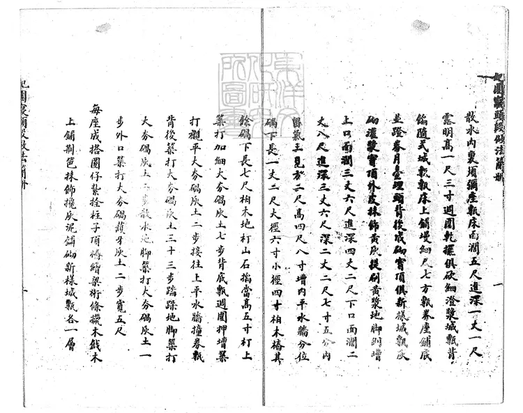 350 妃園寢做法簡冊四卷　油印本