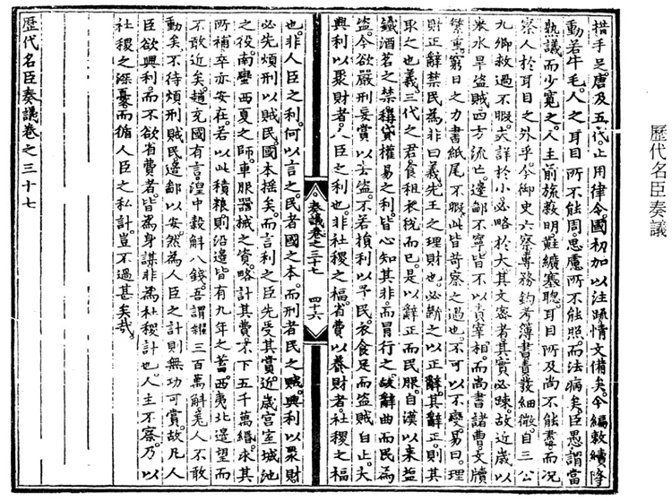 历代名臣奏议上古版（明）楊士奇編PDF电子版下载