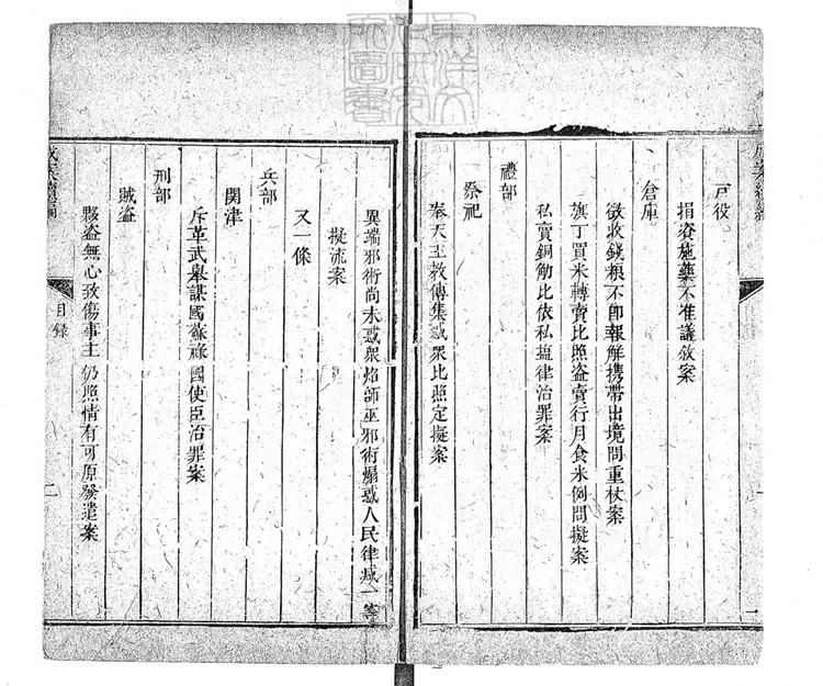 179 成案續編不分卷　乾隆中刊本