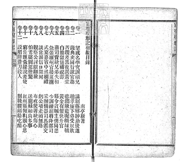 953 官場現形記六十卷　光緒二十九年排印本光緒三十年再版本